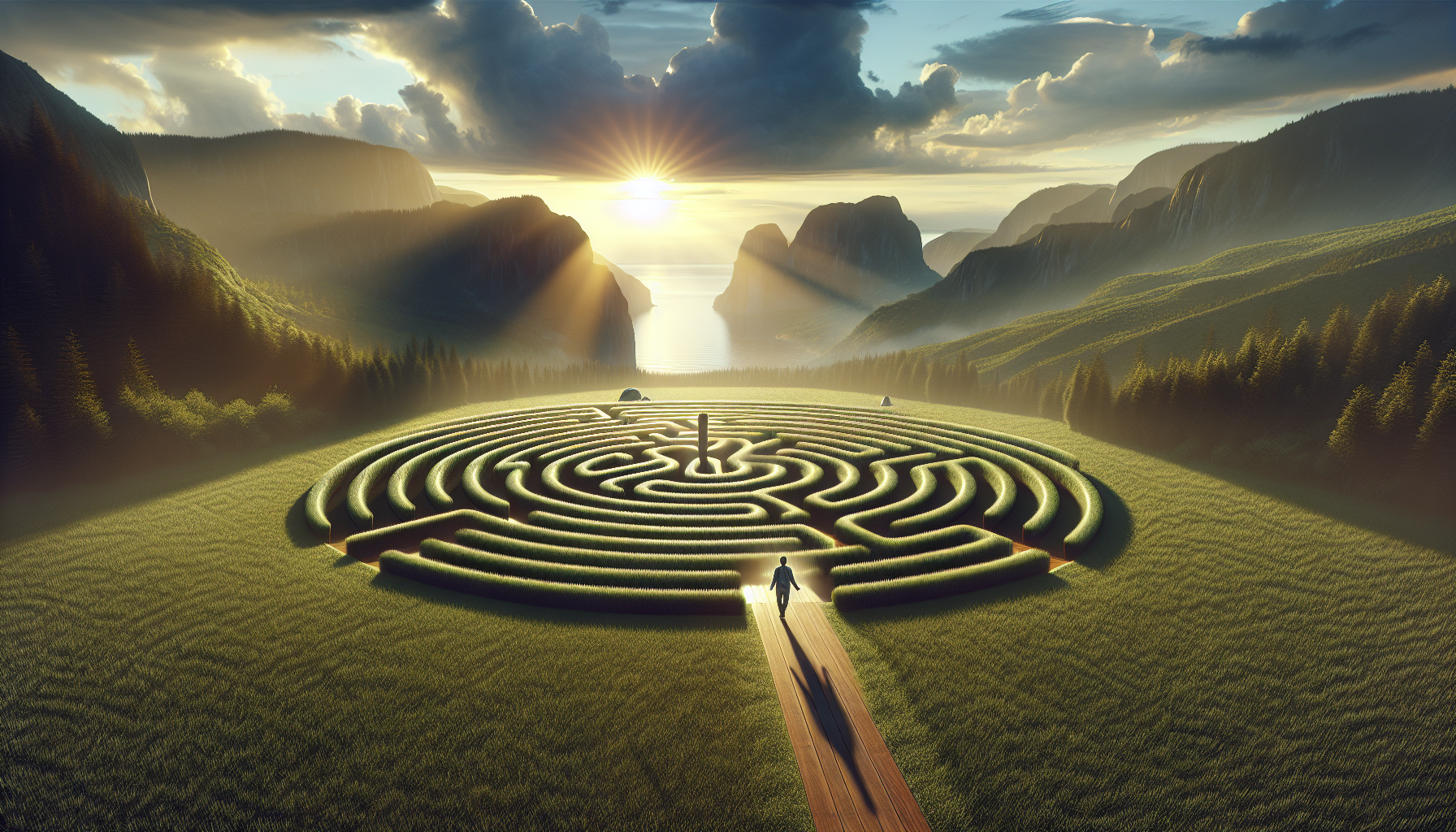 walking a labyrinth christian