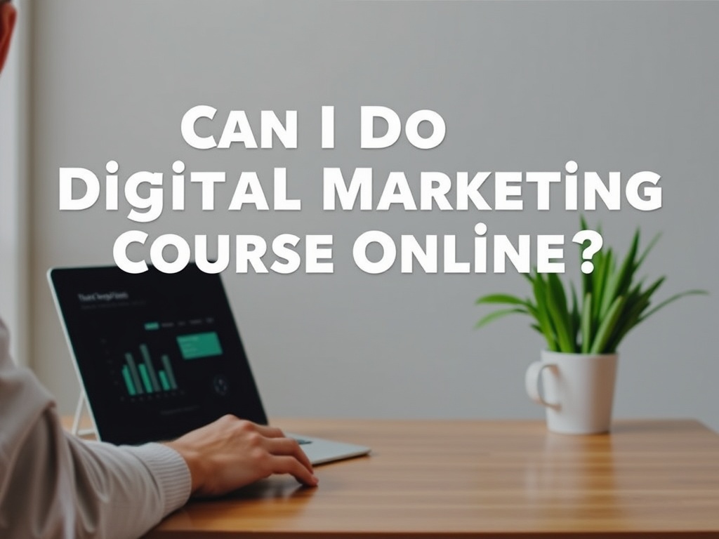 Can I Do Digital Marketing Course Online?