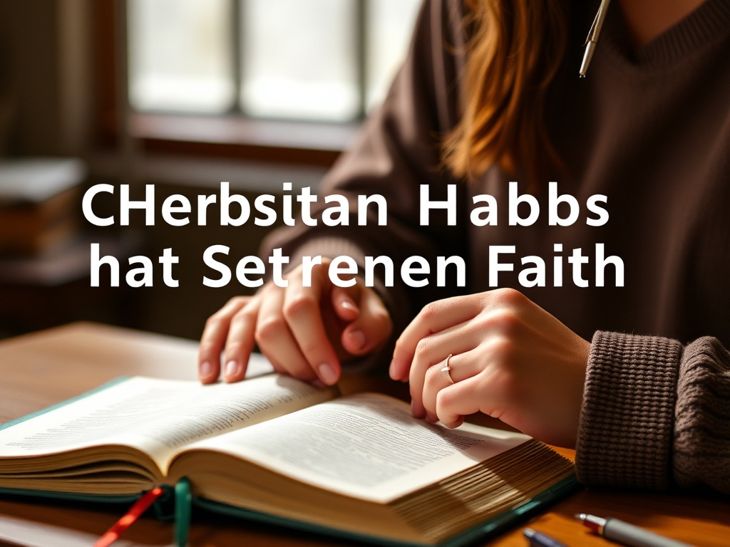 Christian Habits That Strengthen Faith: Cultivating Daily Devotion