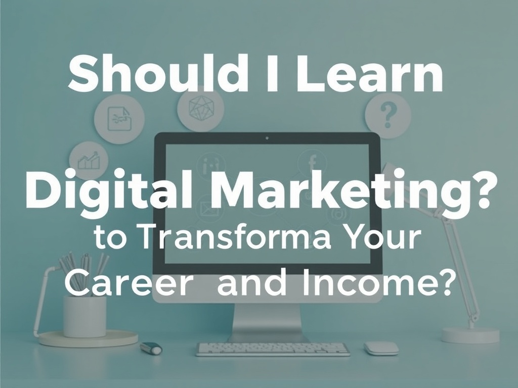 Should I Learn Digital Marketing to Transform Your Career and Income
