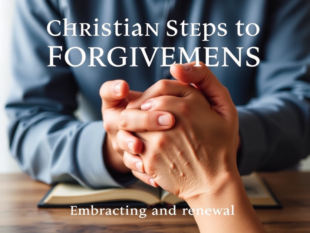 Christian Steps to Forgiveness: Embracing Healing and Renewal