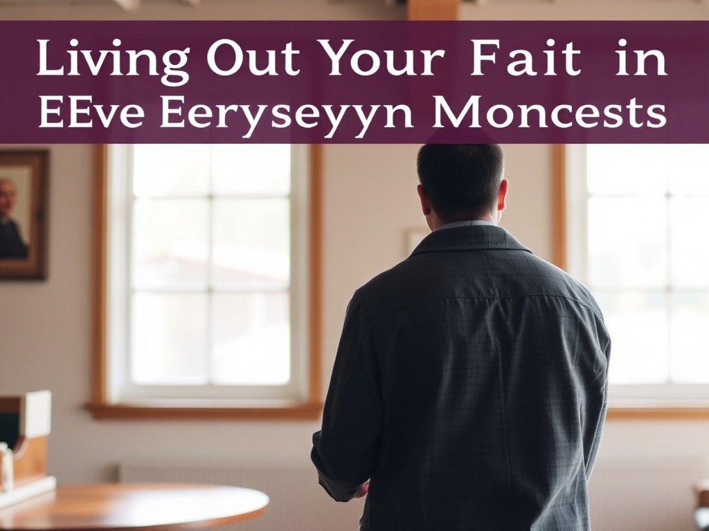Living Out Your Faith in Everyday Moments for True Connection