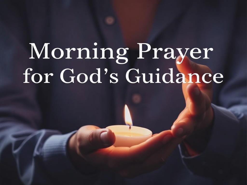Morning Prayer for God’s Guidance: Seek Clarity and Strength