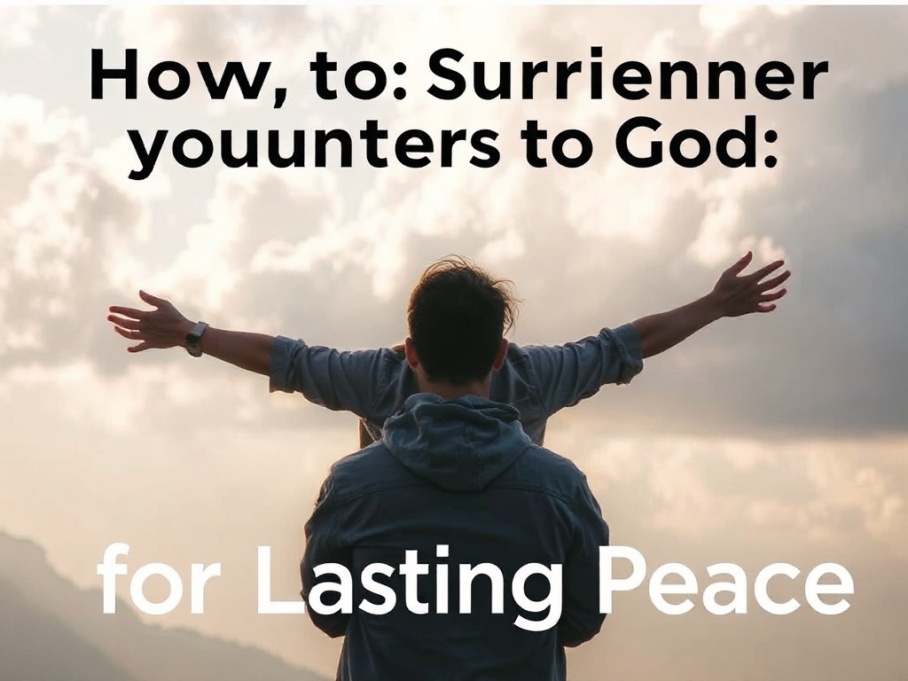 How to Surrender Your Worries to God for Lasting Peace