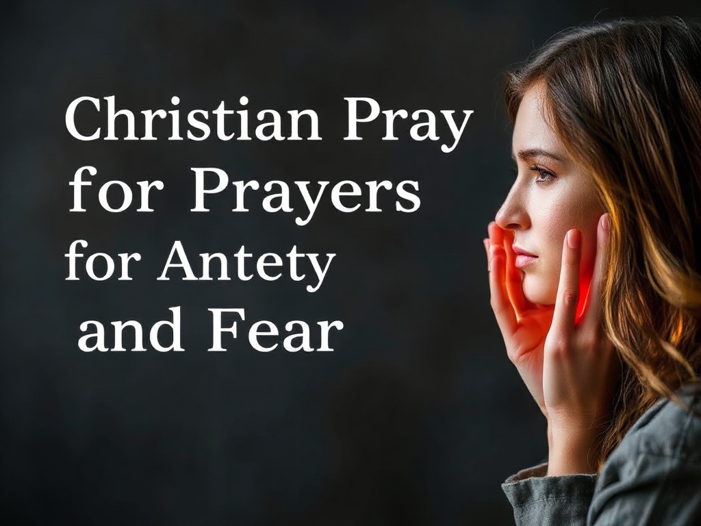 Christian Prayers for Anxiety and Fear: Find Comfort and Strength
