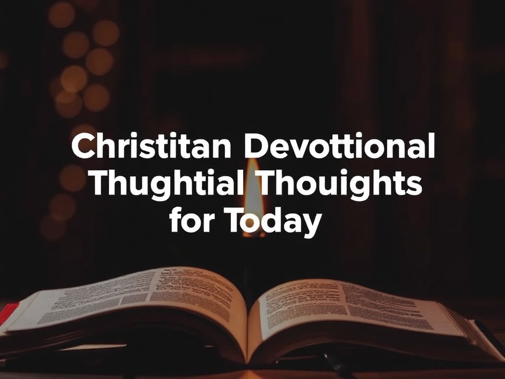 Christian Devotional Thoughts for Today: Ignite Your Spirit