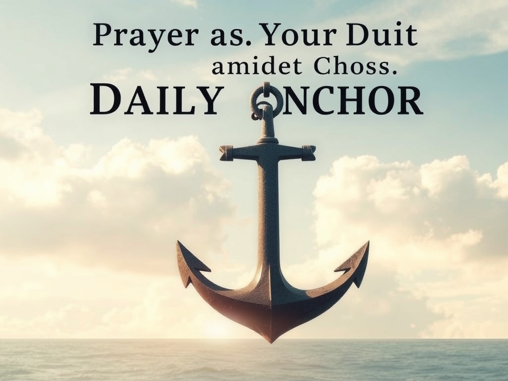 Prayer as Your Daily Anchor: Finding Peace Amidst Chaos